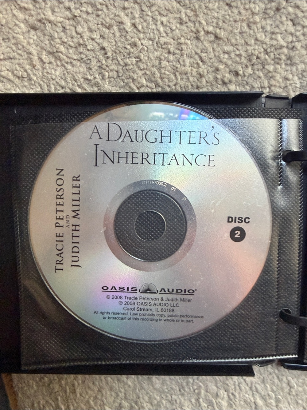 “A Daughter's Inheritance”a Abridged Audiobook by Tracie Peterson&Judith Miller - Picture 5 of 10